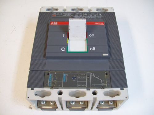 ABB S6N CIRCUIT BREAKER 600A SACE S6 3-POLE - USED - FREE SHIPPING