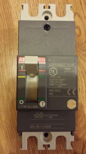 ABB A1A030TW-2 A1A A1A030TW2 SACE Formula 30A Circuit Breaker