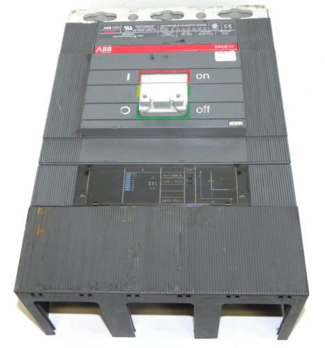 ABB SACE S6 CIRCUIT BREAKER SACE-PR211 3POLE UNIT TYPE S6H