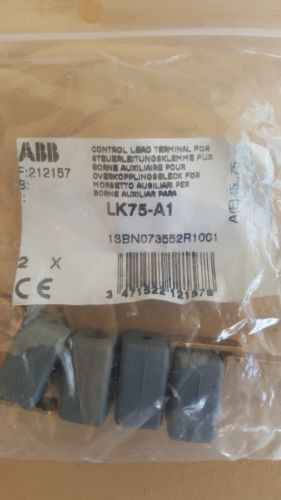 ABB  LK75-A1  1SBN073552R1001 auxilliary lead terminal 4 per pack