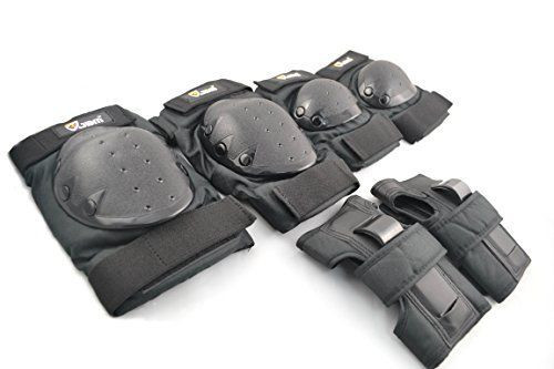Safety Gear Protective Knee Pad Safeguard Sports Elbow Wrist Support Set Roller