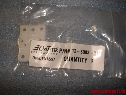 Lam Research Ontrak 13-8083-015 - End Cap Roller Support - Lot of 3 - New