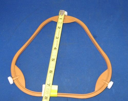 Whirlpool Kenmore Microwave Turntable Triangle Support Guide Roller ~ Tan