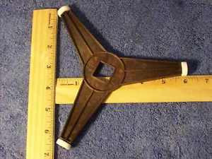 7" Triangle 3/4" Sq Center 5/8" Wheels Microwave Oven Support Roller Guide Ring
