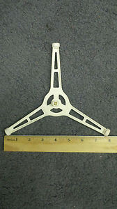 8" Triangle 1/2" Post 1/2" Wheel Microwave Support Roller Guide SPS 4 1/2" Arm
