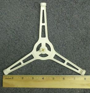 8" Triangle 1/2" Post 1/2" Wheel Microwave Support Roller Guide SPS 4 1/2" Arm
