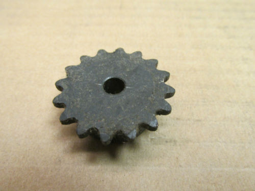 NEW MARTIN 25B16 SPROCKET #25 ROLLER CHAIN 16 TOOTH 1/4" PLAIN BORE