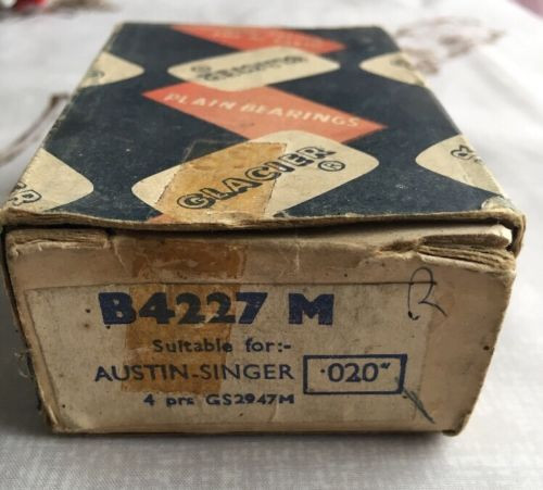 Austin Singer B4227 M Glacier Plain Bearings