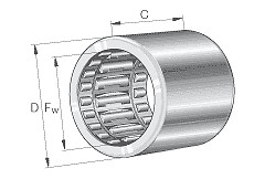 HFL2026-L564 INA Drawn cup roller clutches HFL, with plain or rolling bearing ar