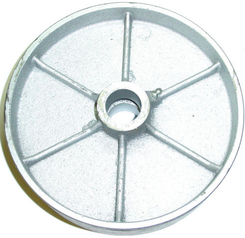 Steel Wheel  8" Diameter  x  2" Wide  1-3/16" Plain Bore (NO Bearing)  820SS60