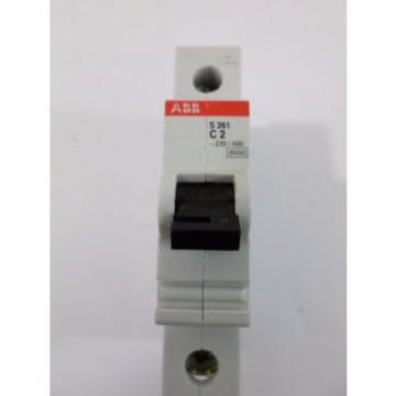 Used ABB S261 C2 Circuit Breaker 10kA 277/480VAC