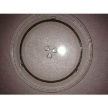 12 3/4 inches in overall Microwave Glass Tray  LG 1B71961H W/Roller Support ring