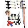 Phot-R 3-Roller Wall Mount Photo Studio Background Support System - Black #4 small image