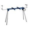 Folding Miter Saw Stand Wheel Machine Mount Material Roller Support Industrial #1 small image