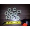9 ROD WRAPPER ROLLERS BEARINGS 1-5/8&#034; o.d 5/16&#034; wide 1/4&#034; i.d ROD SUPPORTS LATHE #1 small image