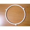 Universal 3 Wheel Microwave Turntable Plate Support Ring Roller Stand 19cm White #1 small image