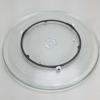 Microwave Turntable Glass Plate Tray Carousel 13.5&#034; Roller Ring Support Guide #2 small image