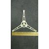 8&#034; Triangle 1/2&#034; Post 1/2&#034; Wheel Microwave Support Roller Guide SPS 4 1/2&#034; Arm #1 small image