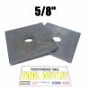(Qty 10) 5/8&#034; x 3&#034; x .25 (1/4&#034;) Square Bearing Plate Washer Plain #1 small image