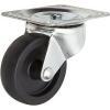 RWM Casters 31 Series Plate Caster, Swivel, Rubber Wheel, Plain Bearing, 350 lbs #1 small image