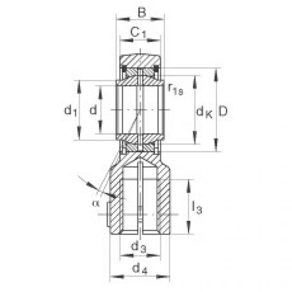 Hydraulic rod ends - GIHNRK12-LO #1 image