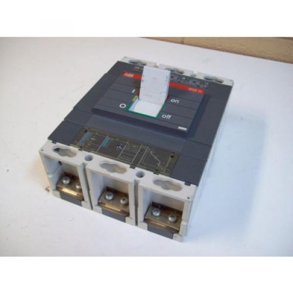 ABB S6N CIRCUIT BREAKER 600A SACE S6 3-POLE - USED - FREE SHIPPING #2 image