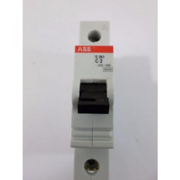 Used ABB S261 C2 Circuit Breaker 10kA 277/480VAC #3 image