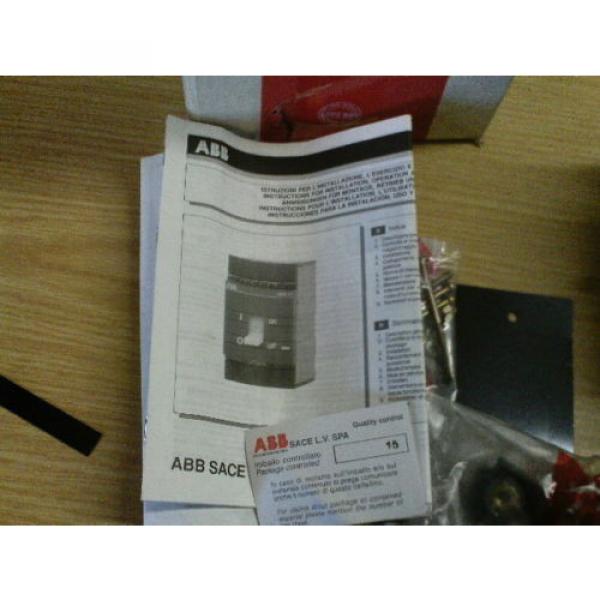 ABB S3NQ060TW SACE S3N  3 POLE 60 AMP 600 VOLT NEW CIRCUIT BREAKER #8 image