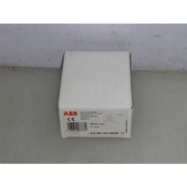 ABB T25 DU 2,4 THERMAL OVERLOADN RELAY *NEW IN BOX* #1 image