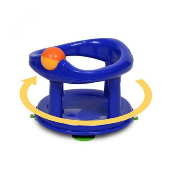 New Swivel Bath Seat, Support Play Rings Safety First, Roller Ball, Primary #2 image