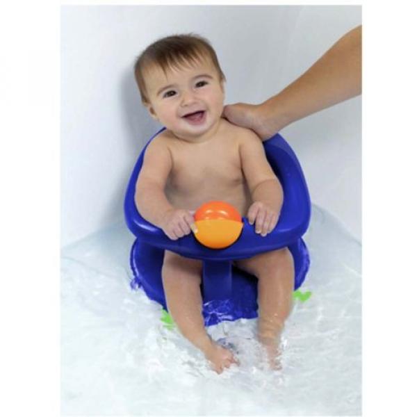 New Swivel Bath Seat, Support Play Rings Safety First, Roller Ball, Primary #3 image