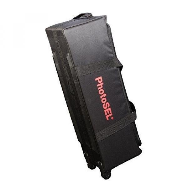 PhotoSEL BG503 Roller Light Stand Case Bag for SLR DSLR Lens Background Support #1 image
