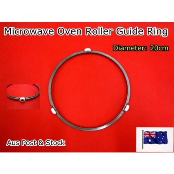 Microwave Oven Roller Guide Ring Turntable Support Plate Rotating 20cm Brand New #1 image