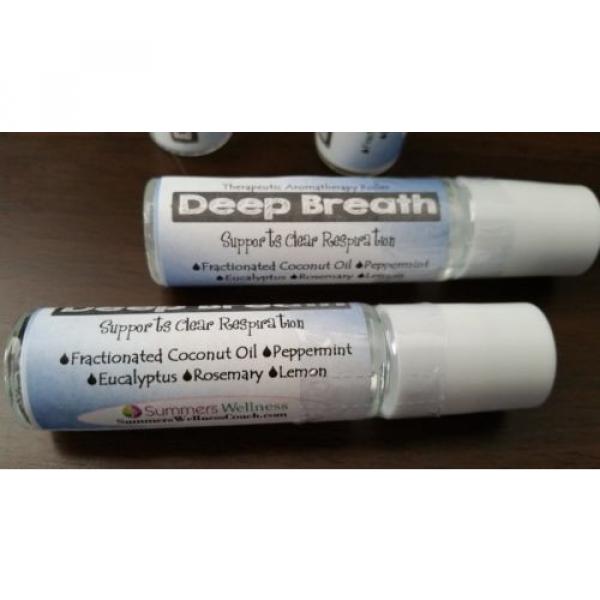 Aromatherapy DEEP BREATH: Supports Clear Respiration- Essential Oil Roller #2 image