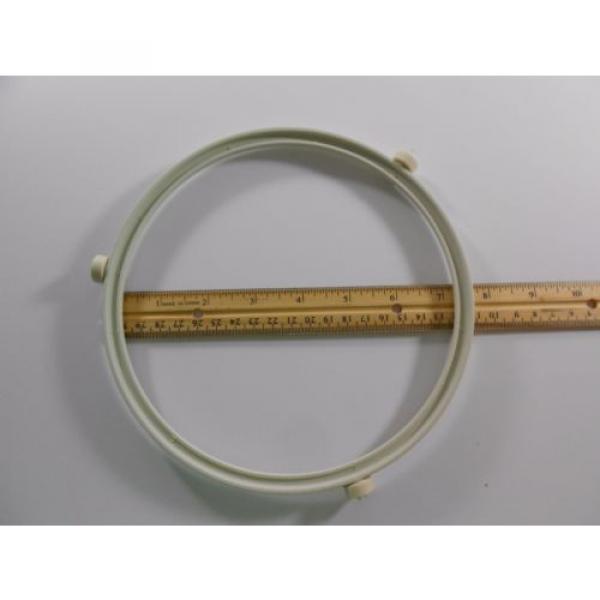 Microwave Roller Ring Support Guide 7 5/8&#034; Diameter Cream #3 image