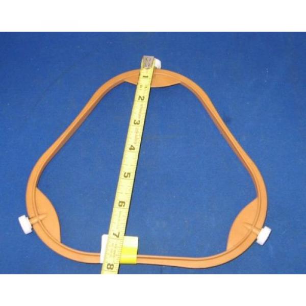 Whirlpool Kenmore Microwave Turntable Triangle Support Guide Roller ~ Tan #1 image