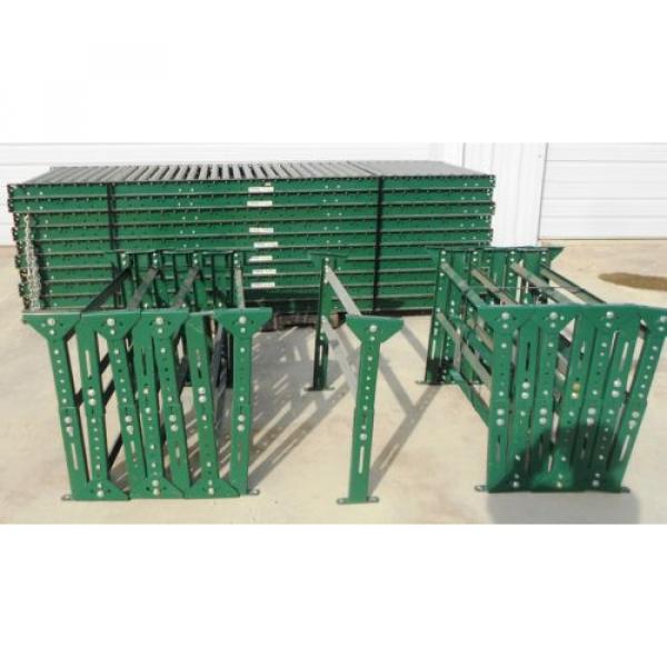 ASHLAND CONVEYOR ROLLERS, 100 FT, 15 STAND SUPPORTS, ROLLER CENTERS 3&#034;, #3 image