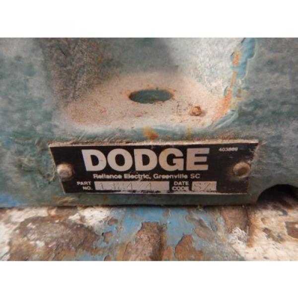 NEW Dodge 132474 Pillow Block Plain Sleeve Bearing Unit 3 7/16&#034;  Bore 4 Bolt #2 image