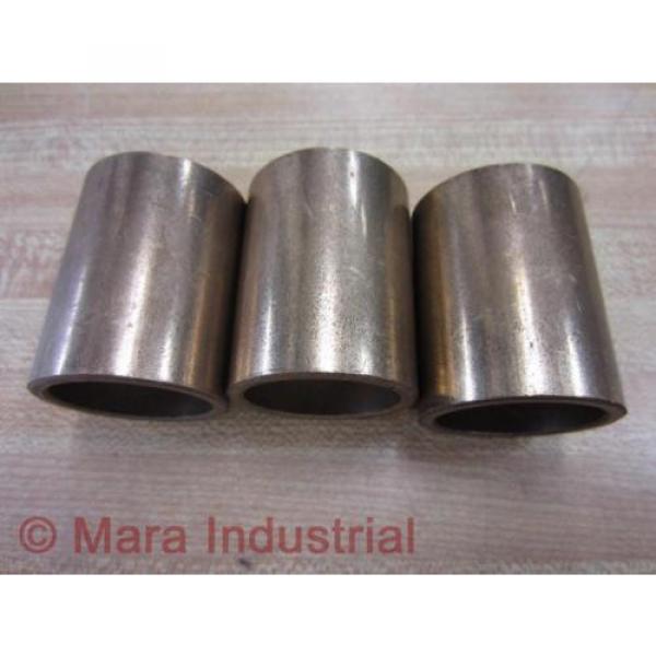 Part AA-1332-10 AA133210 Pack Of 3 Plain Bronze Bearing Bushings - New No Box #1 image