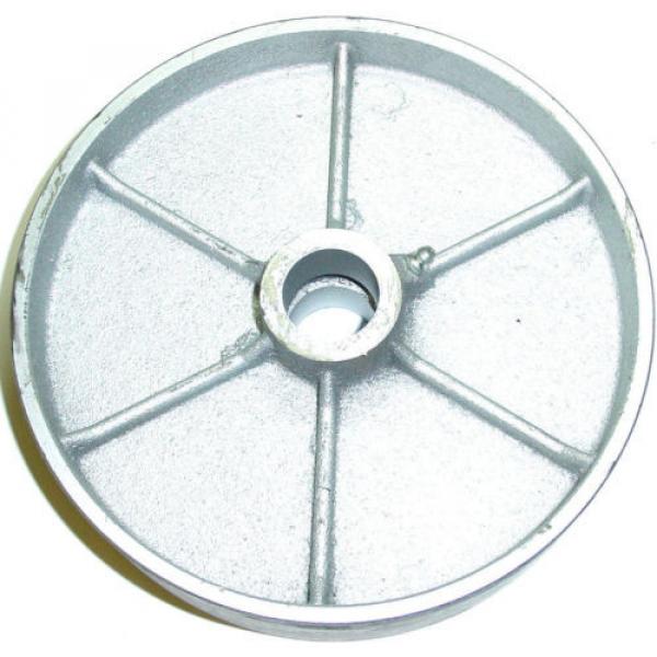 Steel Wheel  8&#034; Diameter  x  2&#034; Wide  1-3/16&#034; Plain Bore (NO Bearing)  820SS60 #1 image