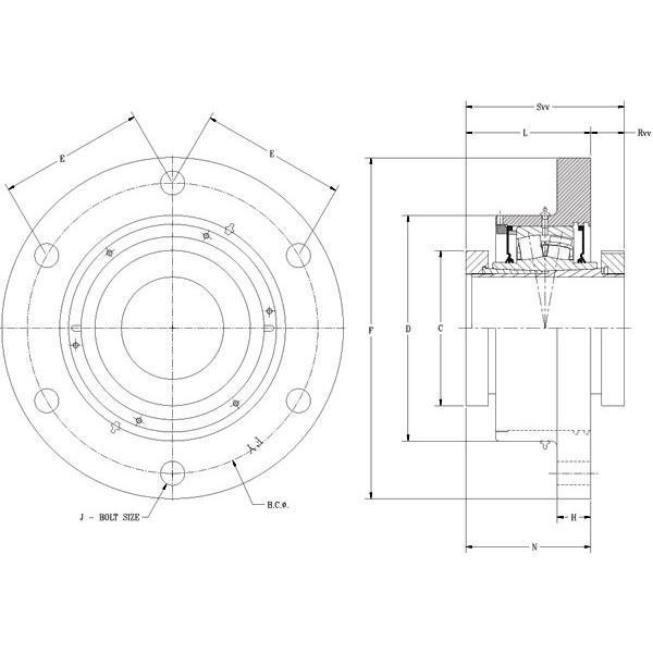 Timken QVVFK22V100S #3 image